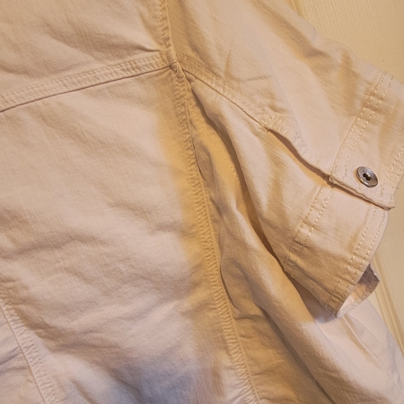 Penningtons Joie half sleeve white denim jacket - Picture 15 of 15
